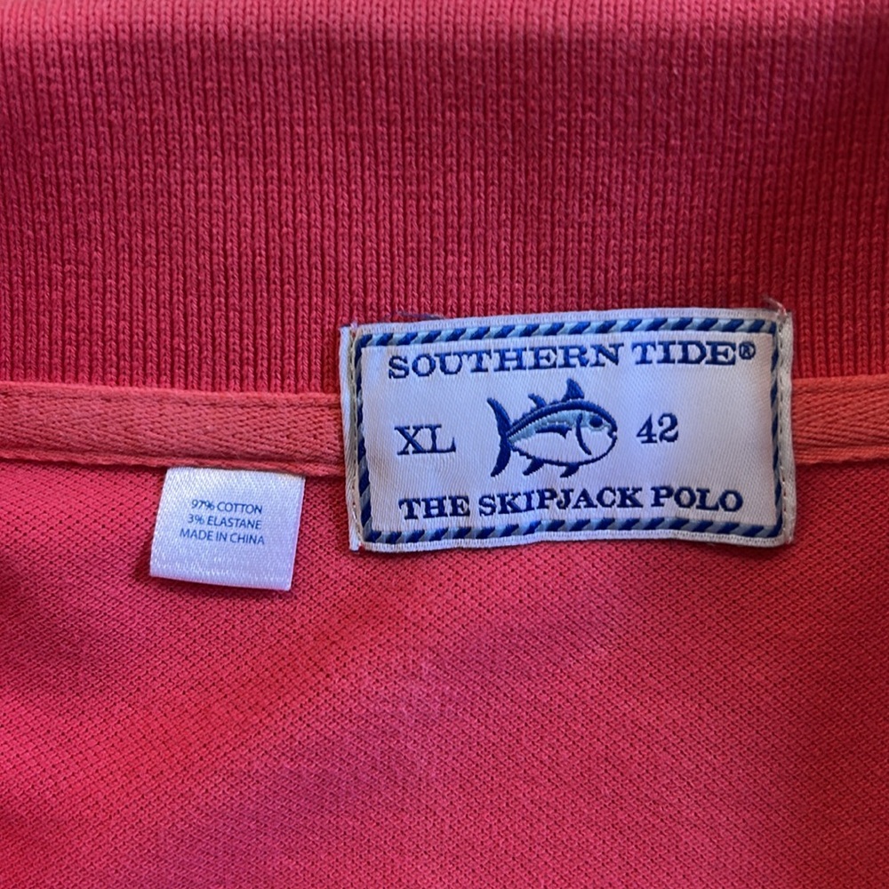 Southern Tide SkipJack short sleeve polo shirt. XL - Picture 7 of 7